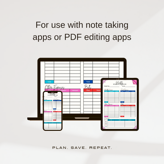 Monthly Budget Planner Printable Sheet