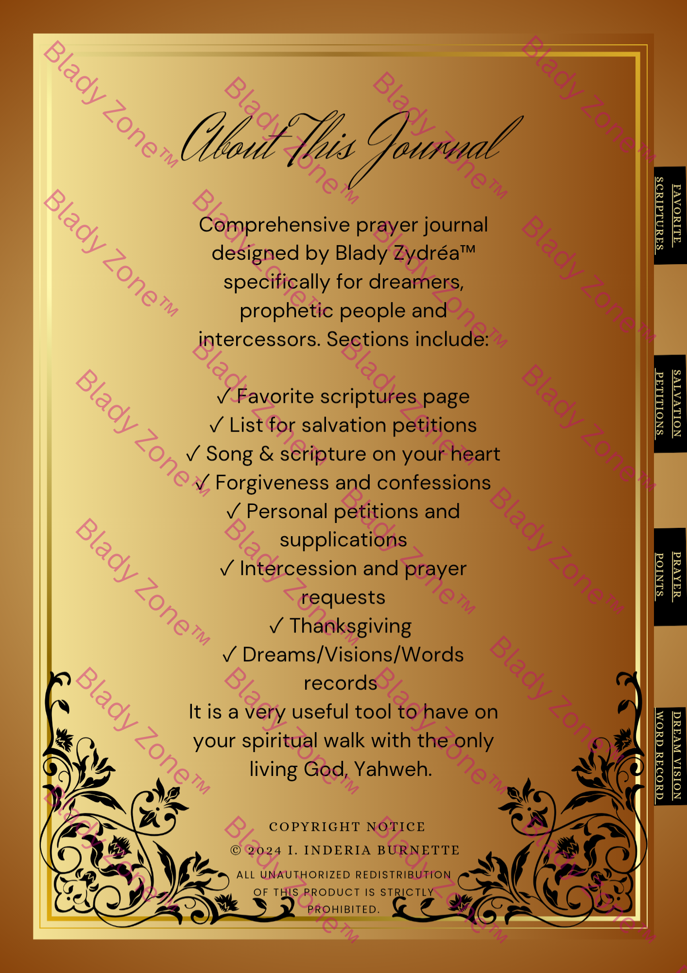 Dreamers Prayer Journal