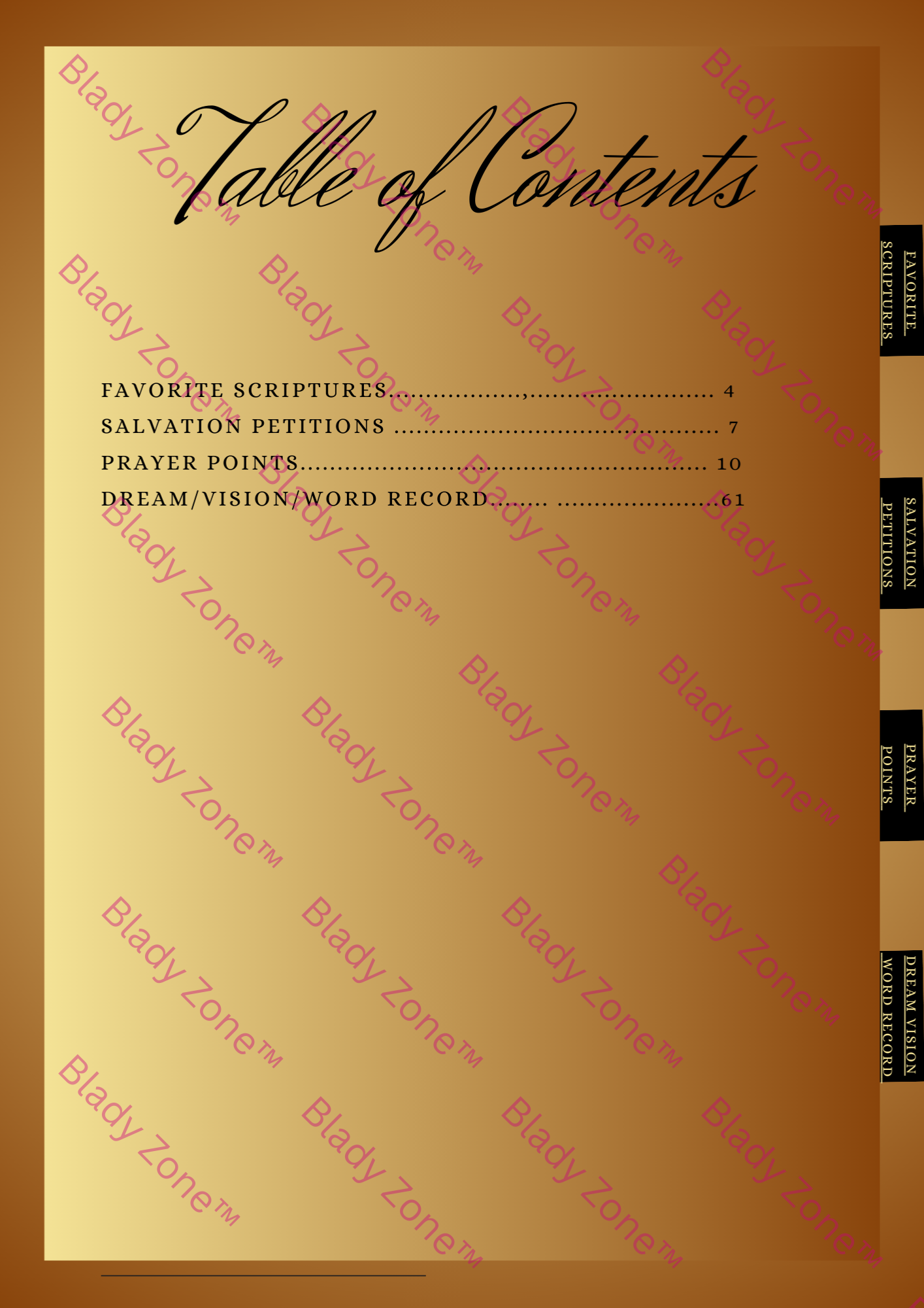 Dreamers Prayer Journal